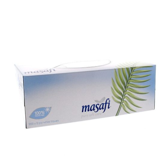 Picture of Masafi Pure Soft Care Tissue 200's 2Ply x 4 Pieces