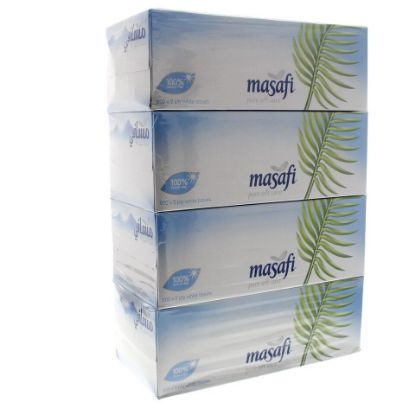 Picture of Masafi Pure Soft Care Tissue 200's 2Ply x 4 Pieces