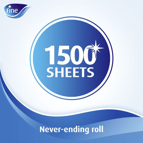 Picture of Fine Paper Towel Mega Roll 325m 1500 Sheets