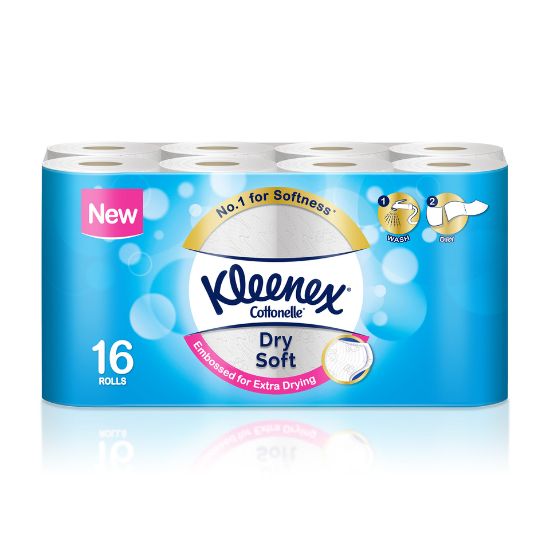 Picture of Kleenex Toilet Tissue Dry Soft 16pcs