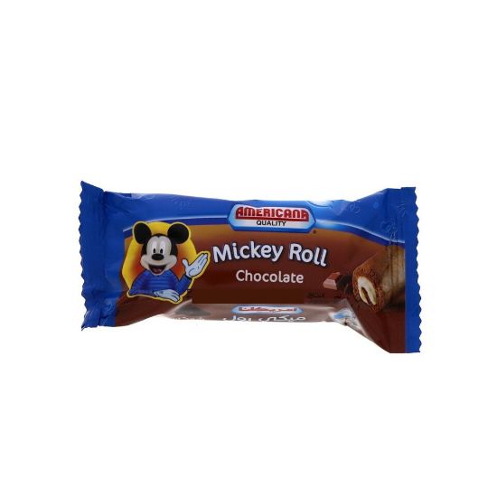 Picture of Americana Mickey Roll Cake Chocolate 25g(N)