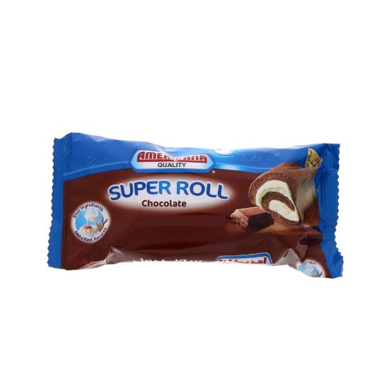 Picture of Americana Super Cake Roll Chocolate 60g(N)