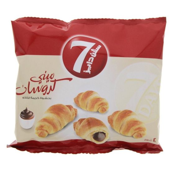 Picture of 7 Days Mini Croissant with Cocoa Cream Filling 4pcs 44g