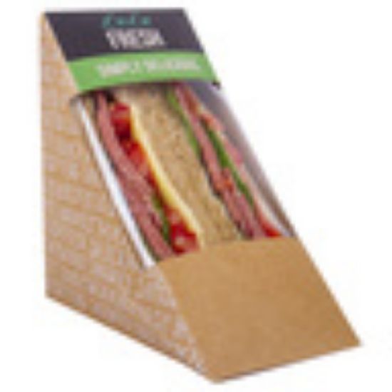 Picture of Beef Salami Brown Sandwich 1pc(N)