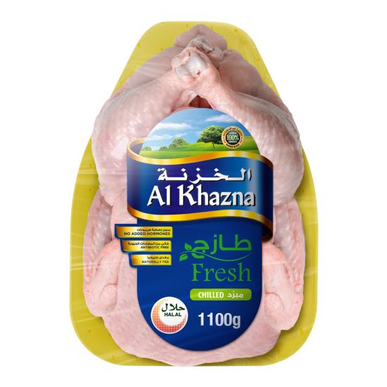 Picture of Al Khazna Fresh Whole Chicken 1.1kg(N)