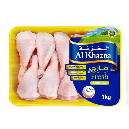 Picture of Al Khazna Fresh Chicken Drumsticks 1kg(N)