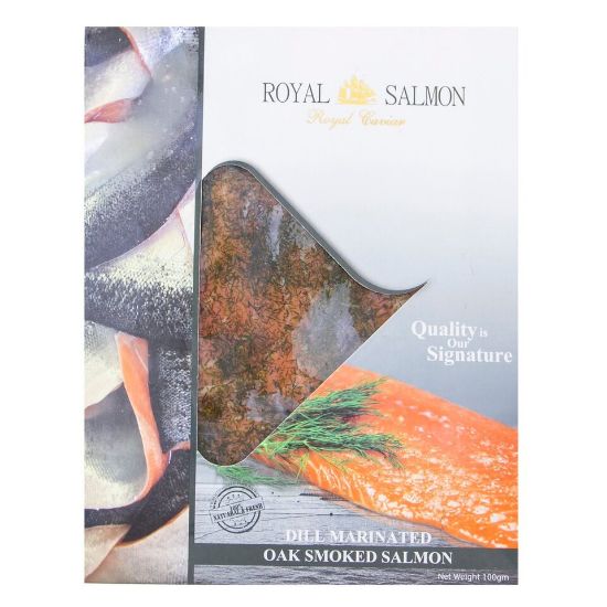 Picture of Royal Salmon Dill Marinated Oak Smoked Salmon 100g