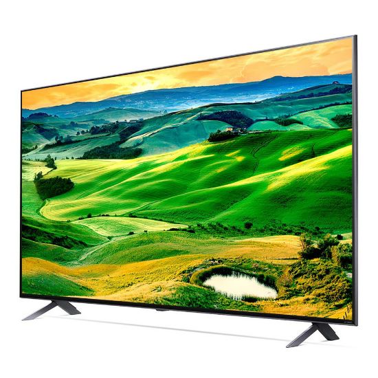 Picture of LG QNED TV 75 Inch QNED80 Series, New 2022, Cinema Screen Design 4K Active HDR webOS22 with ThinQ AI - 75QNED806QA.