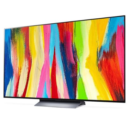 Picture of LG OLED evo TV 65 Inch C2 series, New 2022, Cinema Screen Design 4K Cinema HDR webOS22 with ThinQ AI Pixel Dimming - OLED65C26LA + LG Sound Bar SC9S