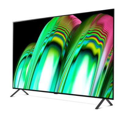 Picture of LG OLED TV 55 Inch A2 series, New 2022, Cinema Screen Design 4K Cinema HDR webOS22 with ThinQ AI Pixel Dimming - OLED55A26LA