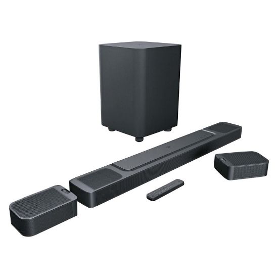 Picture of JBL BAR1000 7.1.4-channel soundbar with detachable surround speakers, MultiBeam™, Dolby Atmos®, and DTS:X