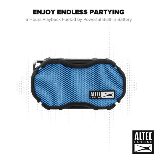 Picture of Altec Lansing Baby Boom Bluetooth Speaker W269N Blue