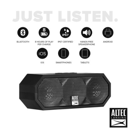 Picture of Altec Lansing Jacket H20 Bluetooth Speaker IMW457