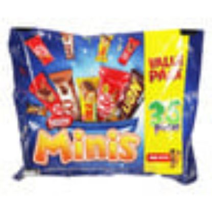 Picture of Nestle Minis Chocolate Value Pack 35 pcs 420 g(N)