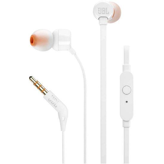 Picture of JBL In-ear headphones T110 White