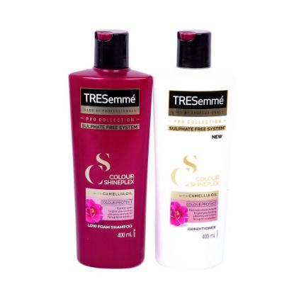 Picture of TRESemme Colour Shineplex With Camelia Oil Shampoo 400 ml + Conditioner 400 ml