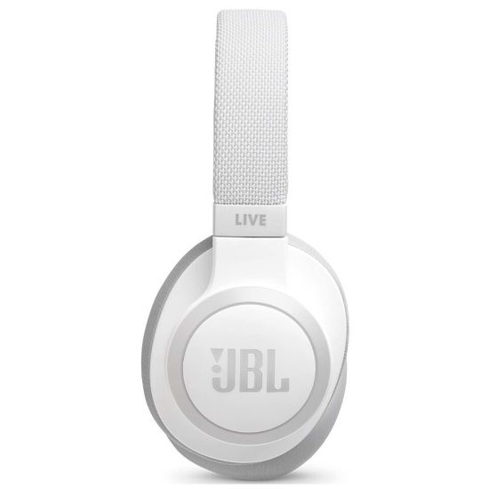 Picture of JBL Wireless Over-Ear Noise Cancelling Headphone LIVE650BTNC White