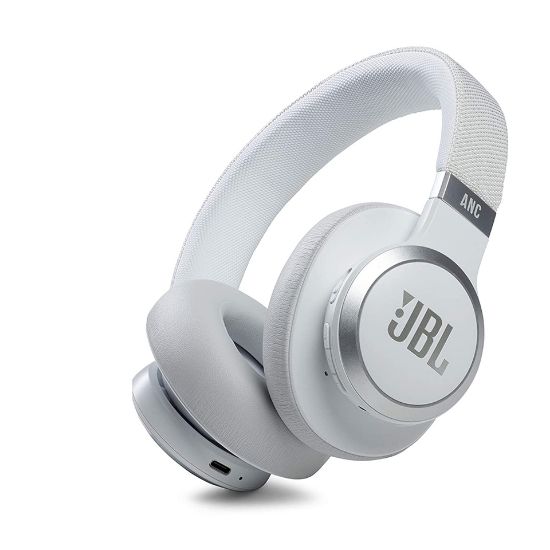 Picture of JBL Live 660NC Wireless Over-Ear Noise Cancelling Headphones White