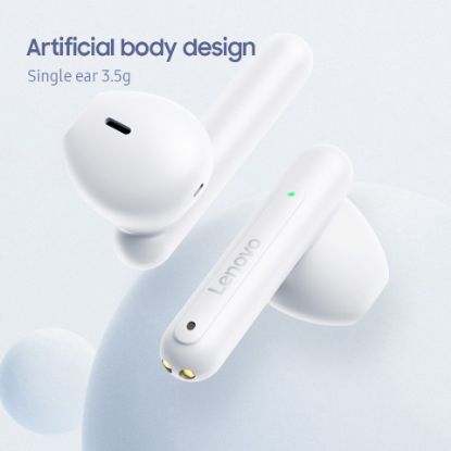 Picture of Lenovo Thinkplus LP1 Pro True Wireless Earphones Bluetooth 5.1 HIFI Gaming Headset - Silver