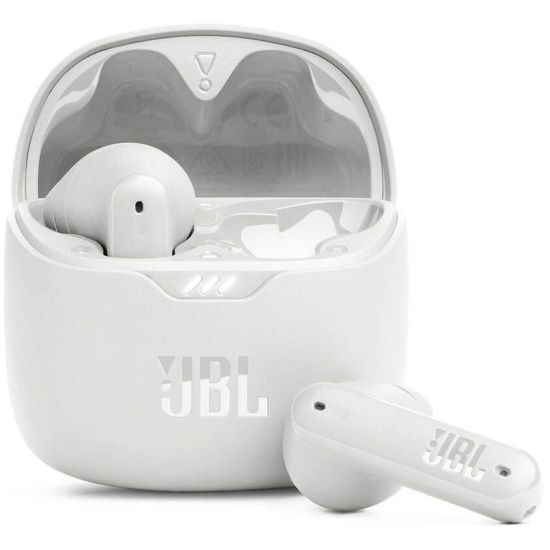 Picture of JBL True Wireless Noise Cancelling Earbud, 4 Mics, White,Tune Flex