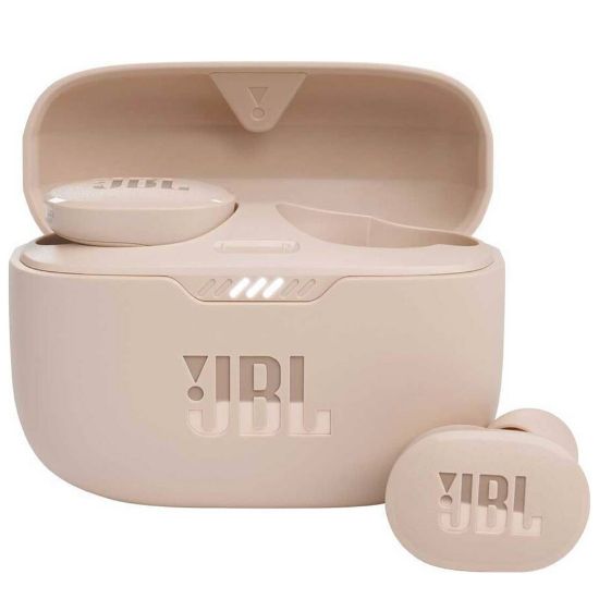 Picture of JBL True Wireless Noise Cancelling Earbud, 4 Mics, Sand, 130NCTWS