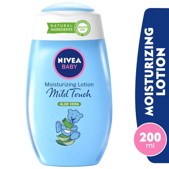 Picture of Nivea Baby Mild Touch Aloe Vera Moisturizing Lotion 200ml