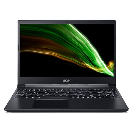 Picture of Acer Aspire 7 (A715-42G-R1UD),AMD Ryzen 5- 5500U,8GB RAM,512GB SSD, 4GB NVIDIA GeForce® GTX 1650,15.6"FHD,Windows 11,Black,English-Arabic Keyboard