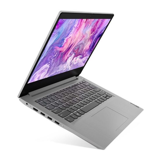 Picture of Lenovo Notebook IdeaPad 3 IP1-81VU00C3AX,Intel Celeron,4GB RAM,128GB SSD,Intel UHD VGA,14" FHD,Windows 10,English/Arabic Keyboard