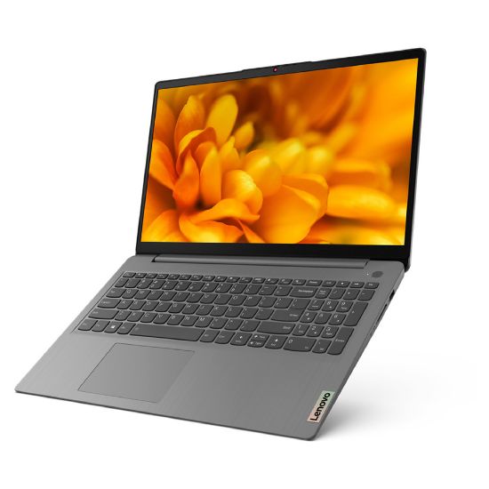 Picture of Lenovo IdeaPad 3 15ITL06 (82H8018GAX),Laptop,Intel® Core™ i3-1115G4 Processor,4GB RAM,256GB SSD, 15.6"FHD,Windows 11,Natural Grey,English-Arabic Keyboard