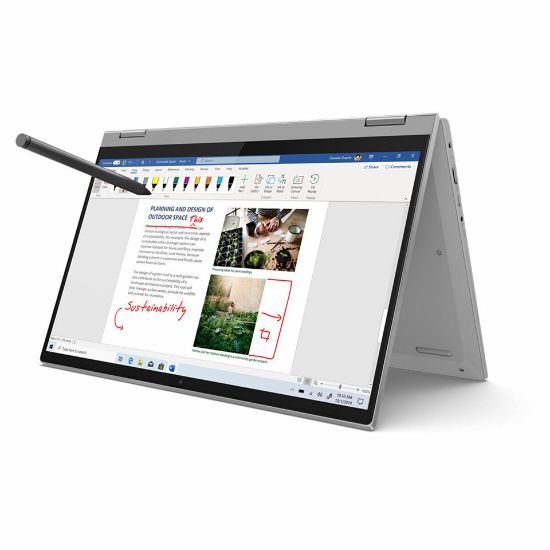 Picture of Lenovo IdeaPad Flex 5 82HS0081AX, Intel Core i7-1165G7, 16GB RAM, 512GB SSD, 14" FHD Touch IPS 250nits Glossy Display, Windows 10, Graphite Grey