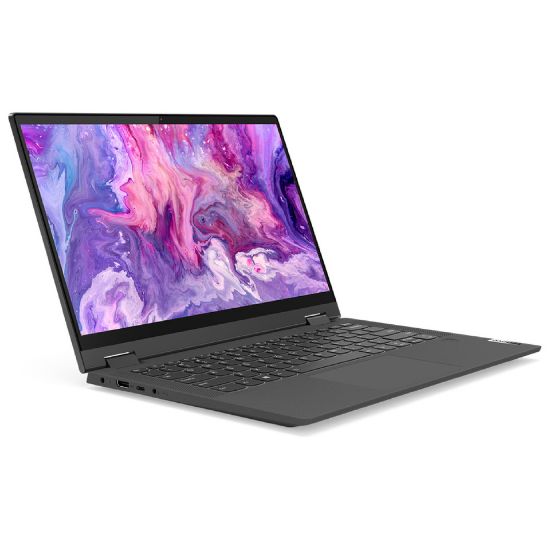 Picture of Lenovo IdeaPad Flex 5 82HU008JAX ,2 in 1 Laptop,AMD Ryzen 7 5700U Processor,8GB RAM,512GB SSD, 14.0"FHD,AMD Radeon Graphics,Windows 11,Platinum Grey,English-Arabic Keyboard