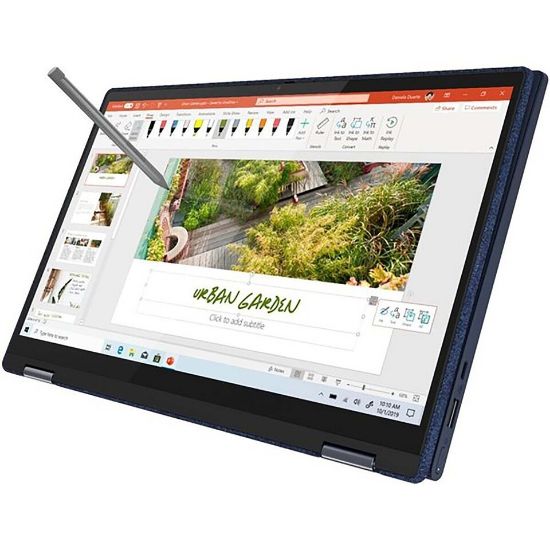 Picture of Lenovo Yoga 6,2in1 Notebook(82ND00AJAX),AMD Ryzen 5 5500U,8GB RAM,512GB SSD, 13.3"FHD,Integrated AMD Radeon Graphics,Windows 11,Abyss Blue,English-Arabic Keyboard