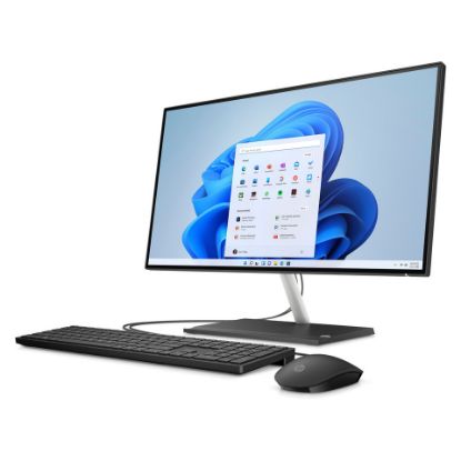 Picture of HP All-in-One Bundle All-in-One PC, Windows 11 Home, 23.8", Intel® Core™ i5, 8GB RAM, 512GB SSD, FHD, Jet Black, 24-ck0003ne, 6J7G3EA