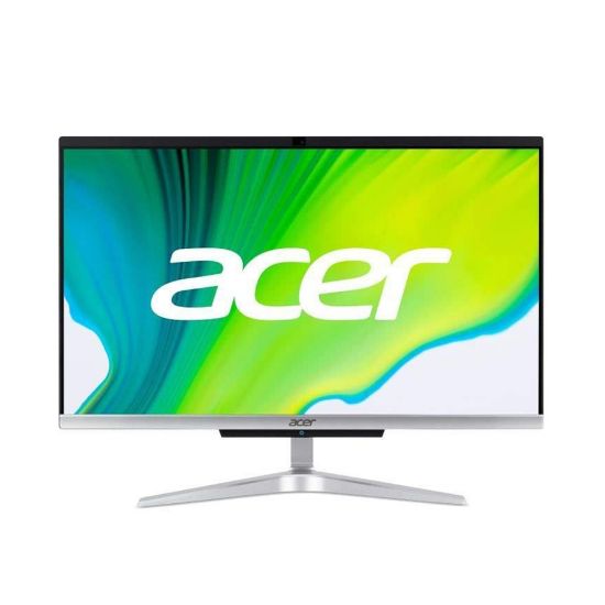 Picture of Acer Aspire C22-1650 All-in-One Desktop(DQ.BG7EM.001),Intel Core i3-1115G4,4GB RAM,1TB HDD,21.5" FHD,Windows 10,Silver