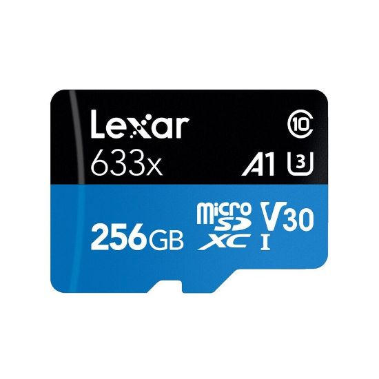 Picture of Lexar Micro SD Card With Reader 633A 256GB