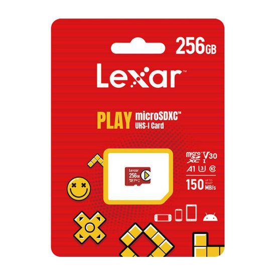 Picture of Lexar 256GB PLAY UHS-I microSDXC Memory Card (LMSPLAY)