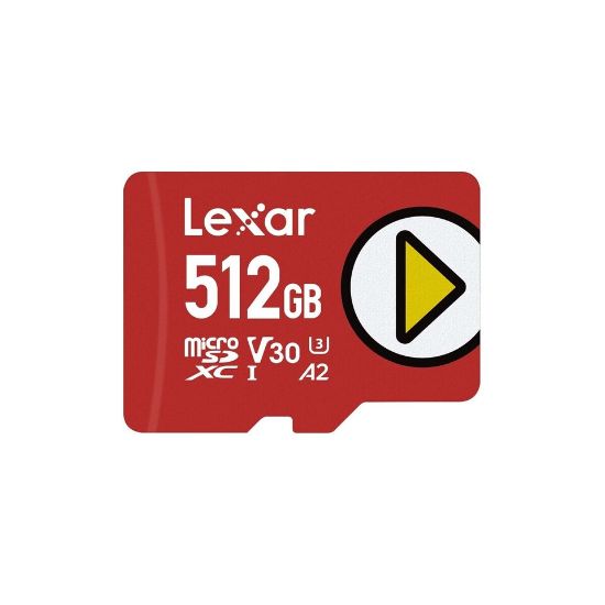 Picture of Lexar PLAY 512GB microSDXC UHS-I-Card, Up To 150MB/s Read, Compatible-with Nintendo-Switch, Portable Gaming Devices, Smartphones and Tablets (LMSPLAY512G)