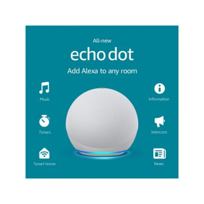 Picture of Amazon Echo Dot (4th Gen) Smart Speaker with Alexa White