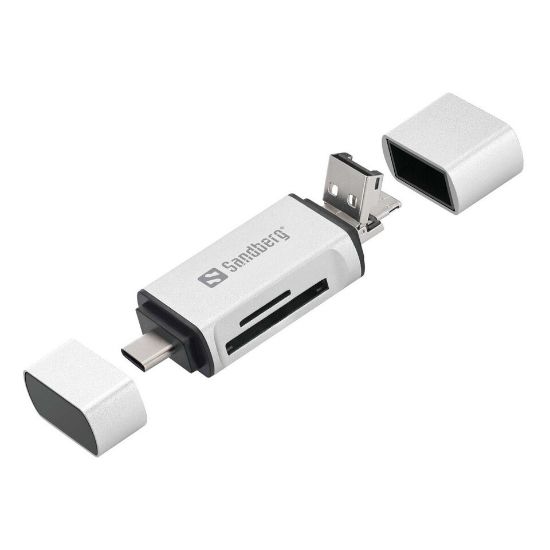 Picture of Sandberg USB-C Card Reader 136-28