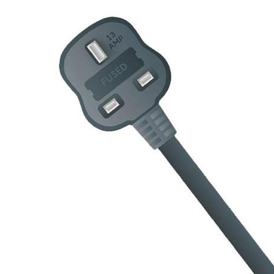 Picture of Porodo PD-5P3SQC-GY 3.4A 4 USB Port with 10A 3 Universal Power Sockets - Grey