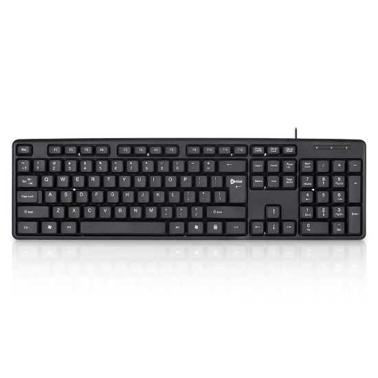 Picture of Voz EKW100 USB Keyboard, Black