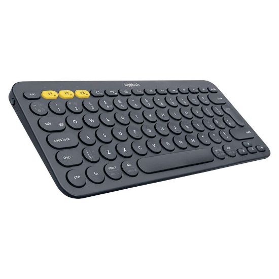 Picture of Logitech K380 Wireless Multi-Device Keyboard for Windows, Apple iOS, Apple TV, Android or Chrome, Bluetooth, Compact Space-Saving Design