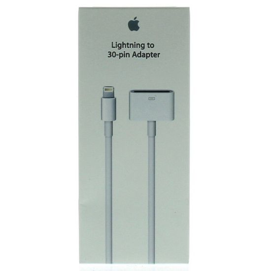 Picture of Apple Lightning To 30-pin Adapter MD824