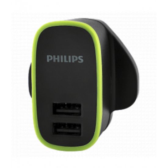 Picture of Philips Dual Port Wall Charger DLP2503