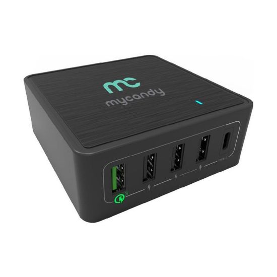 Picture of Mycandy 5 Port USB Charger Black (ACMCN2020)