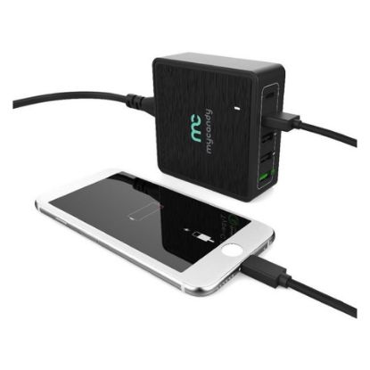 Picture of Mycandy 5 Port USB Charger Black (ACMCN2020)