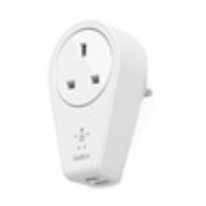 Picture of Belkin 3 Pin Rotating 2.4 A Dual USB Wall Charger (F8M102AF) - White