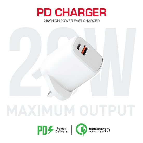 Picture of Trands 20W PD Travel Charger TR-AD331, White