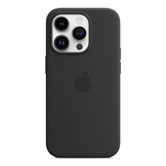 Picture of Apple iPhone 14 Pro Silicone Case with MagSafe - Midnight