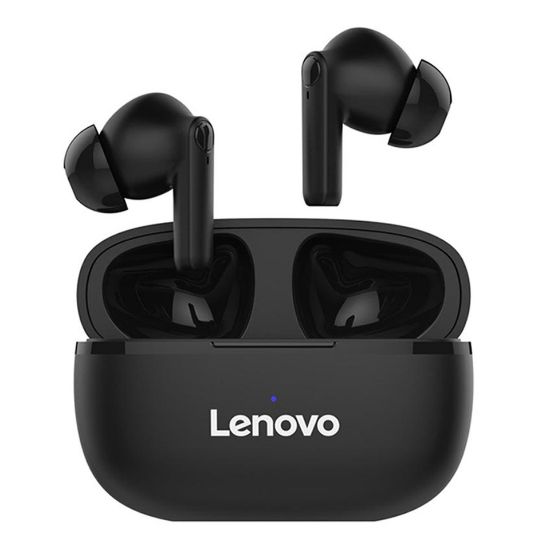 Picture of Lenovo HT05 True Wireless Earbuds, Black